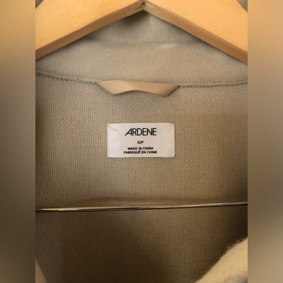 Ardene Cream Button-Up Shacket Jacket - Picture 6 of 7